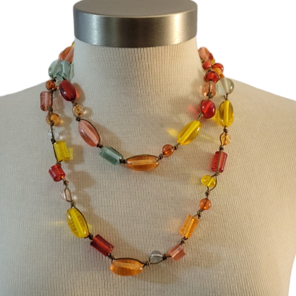 Hand Crafted Beaded Necklace